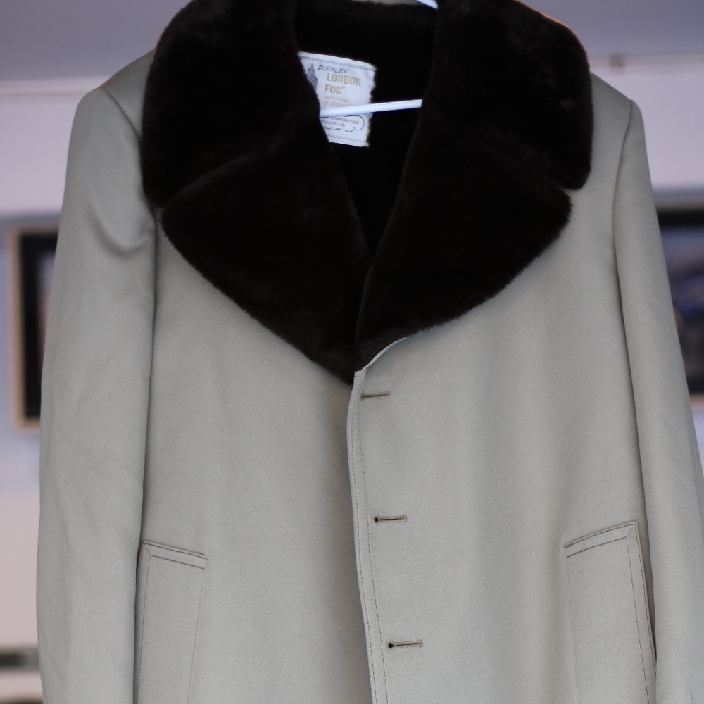 London Fog jacket Fur